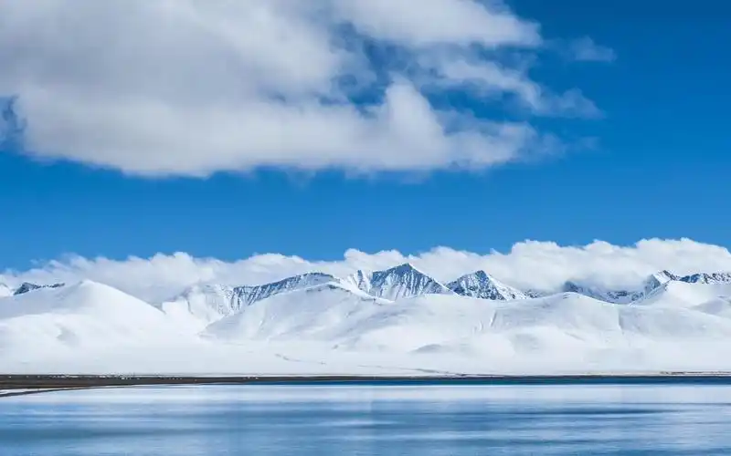 最美的自然雪山风光