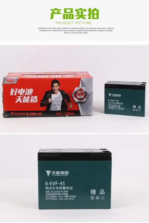 正品天能48v45a免维护铅酸蓄电瓶电动三轮车专用蓄电池量大从优