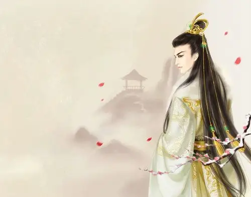 原画 男子 古风人物 古代男子 男性 中国风 人物 男性 男 书生 唯美