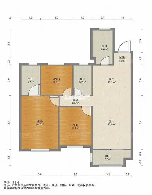 商圈成熟,海华花园二手房,140万,3室2厅,2卫,130平米-常州安居客