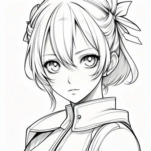 动漫黑白头像精选