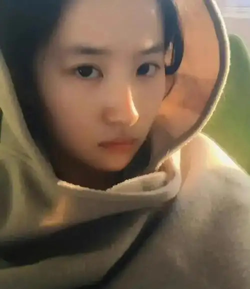 23岁的刘亦菲素颜照美丽一直在线