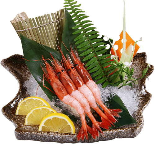 北极甜虾刺身俄罗斯进口新鲜冷冻大虾3l1000g冻虾