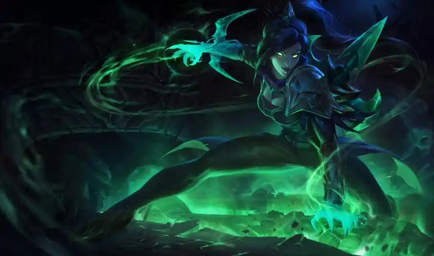 lol英雄联盟第一期暗夜猎手(薇恩)4k原画壁纸
