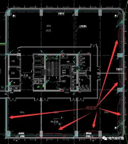 建筑防雷设计中,均压环的设计一般有哪些要求?这些要求必不可少