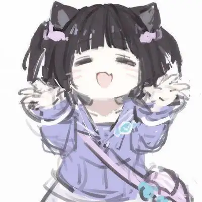 漫画头像女ins高级质感高清图片