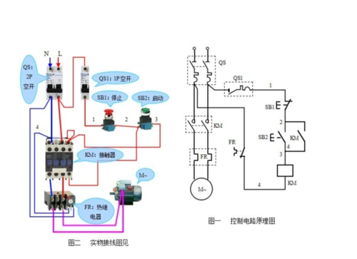 三相电水泵,接触器,继电器怎么接连在起能自动跳闸
