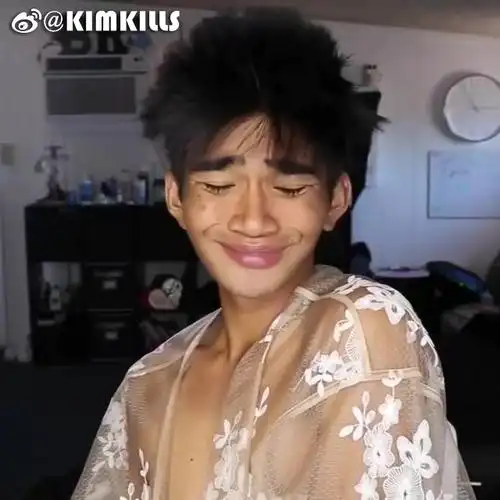 rock】ins美妆界有名的妖艳贱货bretman,表情包和金句太多,骚气都要溢