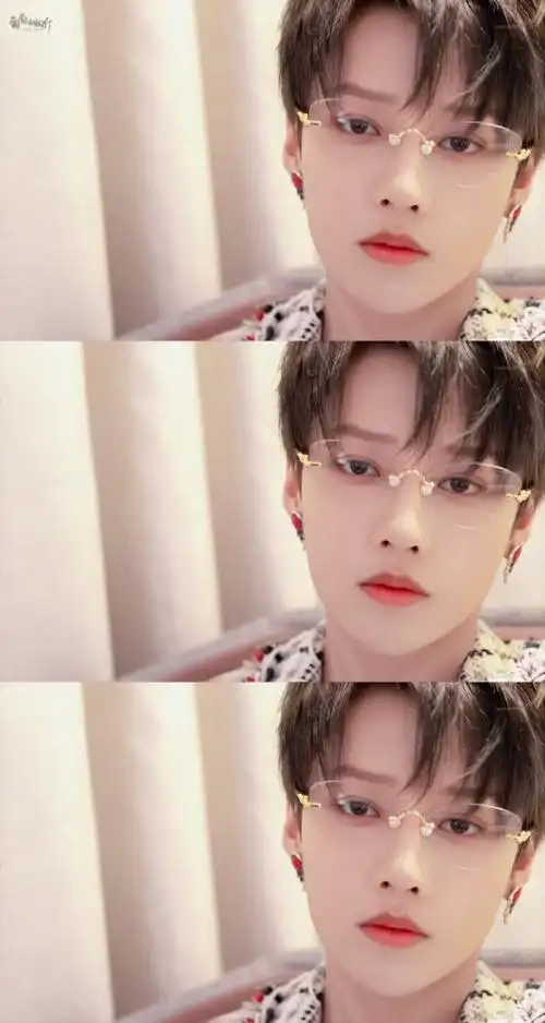 刘雨昕太可了戴眼镜的昕昕子你get了吗