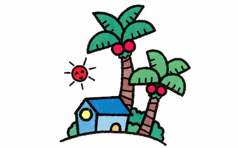 夏天的简笔画简单又漂亮 夏天的简笔画简单又漂亮三年级