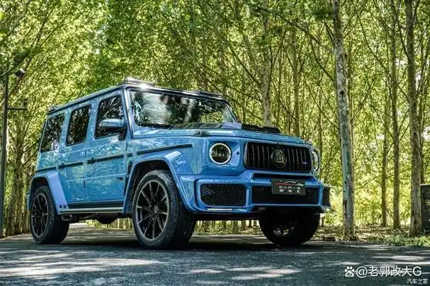 当瓷器蓝碰上巴博斯,这台大g升级的效果是不是你的菜?