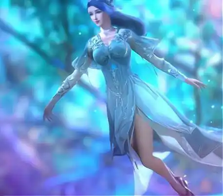 斗罗大陆:七夕佳节,蓝银皇阿银独自大秀美腿,可惜不见唐昊_官方_身材