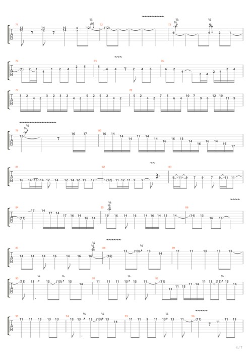 take me higher吉他谱