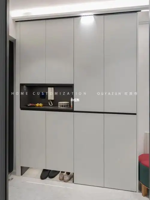 小户型玄关鞋柜尺寸77内部结构78附尺寸