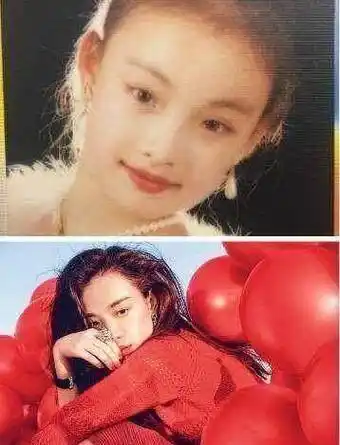 古力娜扎:同样是异域美人的娜扎,小时候还