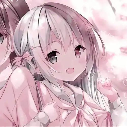 可爱动漫闺蜜头像78