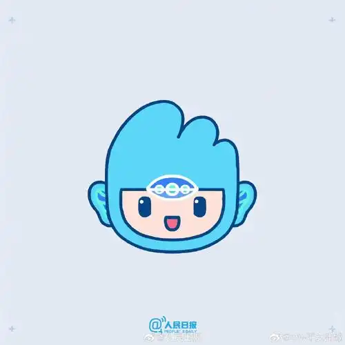 亚运三小只简笔头像教程##九图教程教你绘制亚运三小只##为中国亚运