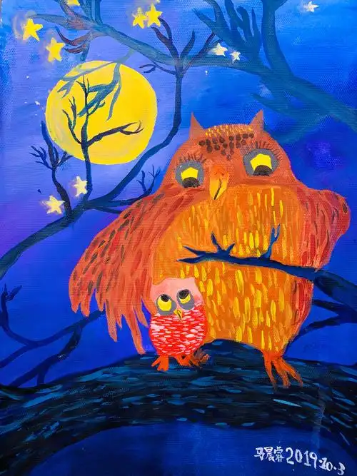 牛敬柏画室(10-12岁)精英班学生作品展(2020年)