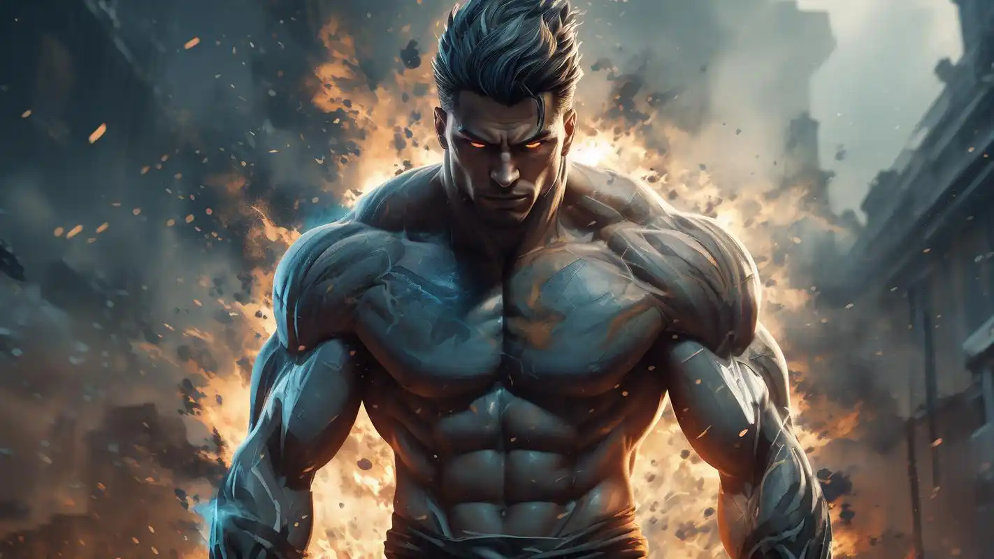 来看看这组二次元高冷男神露肤壁纸吧!