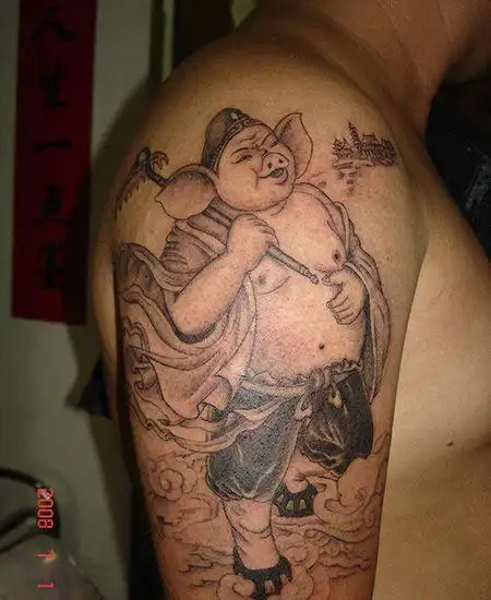 猪八戒纹身
