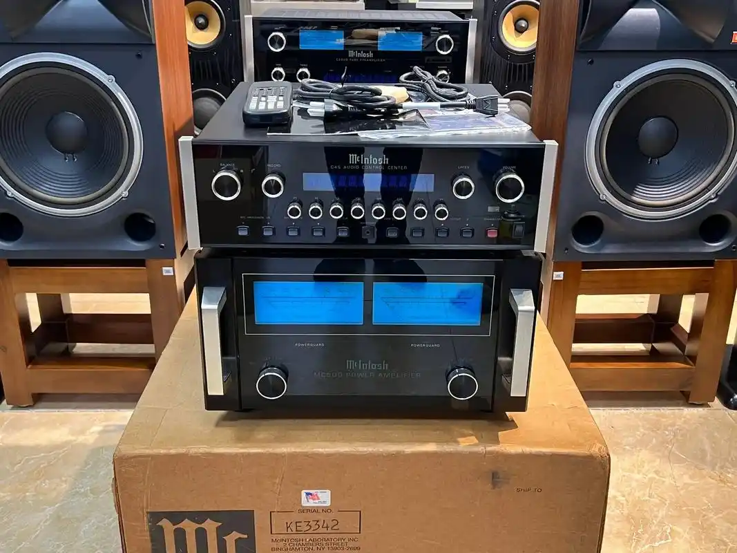 美国麦景图c46前级加mc500后级.美国麦景图(mclnt - 抖音