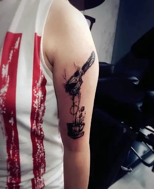 超级有个性的手臂图腾纹身图案