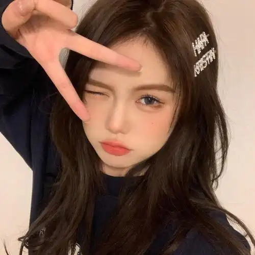 甜酷流行的2021年女生头像