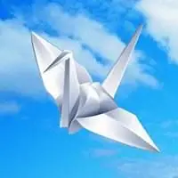 红色千纸鹤头像图片_微信头像图片大全