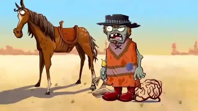 植物大战僵尸:帅气的西部牛仔僵尸