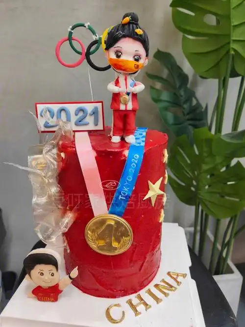 翻糖下的奥运冠军小可爱