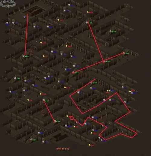 了(手机版就是dos版)   dos版将军冢地图(和98版有差别所以走法不同)