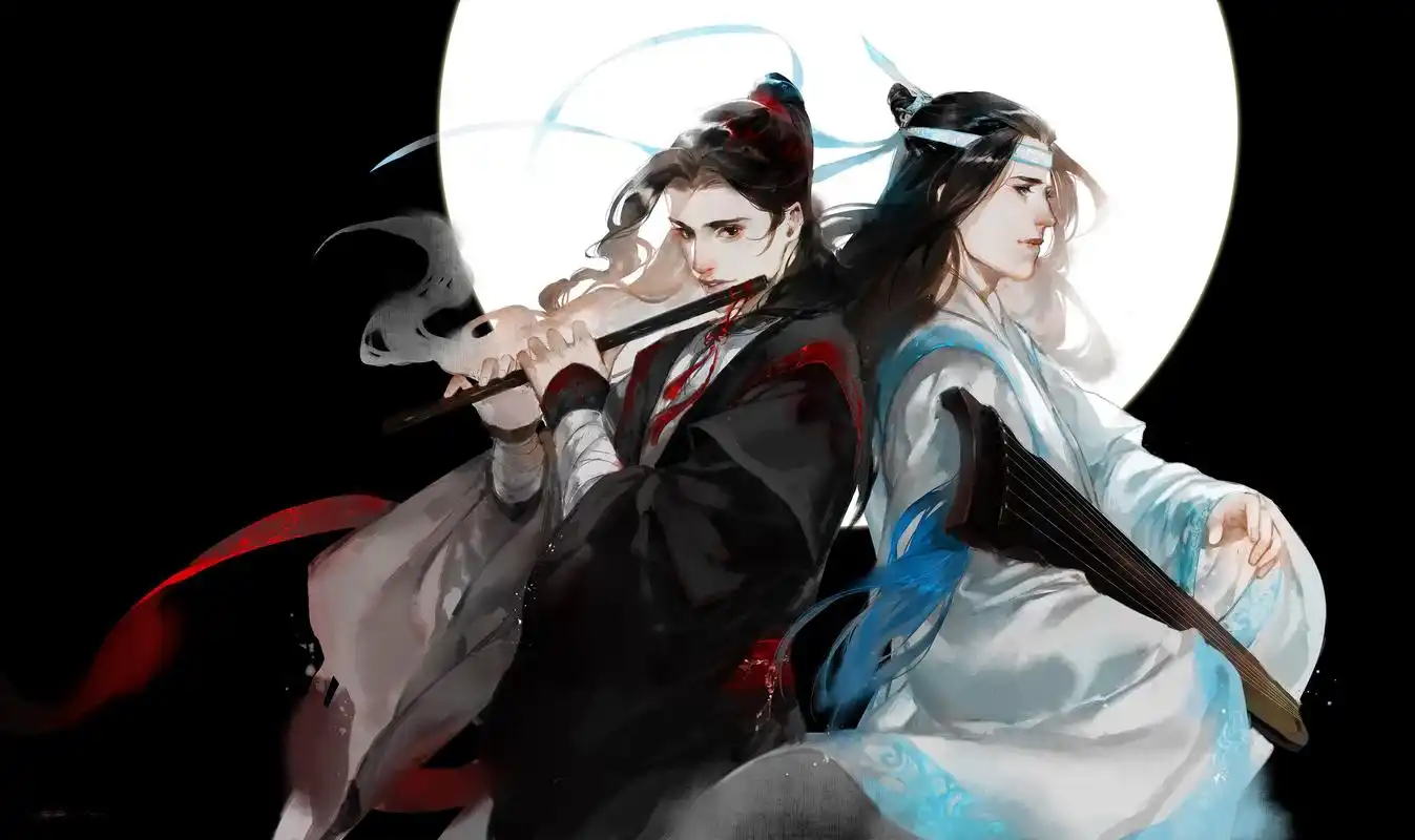 魔道祖师图片高清壁纸,魔道祖师忘羡手机壁纸