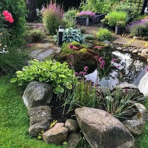 达跃景观科技, 生态池塘打造的水景花园,有这样一个水景花园,心情简直