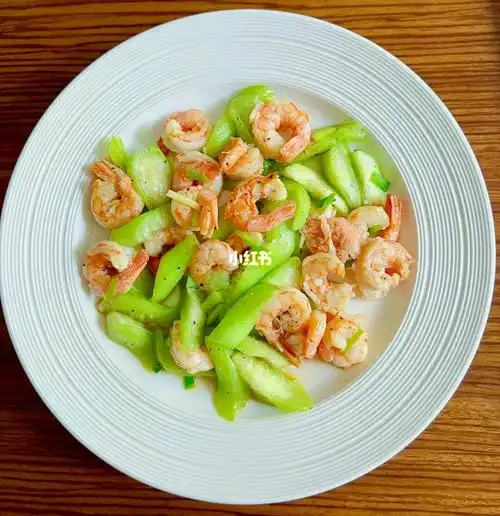 清炒丝瓜虾仁