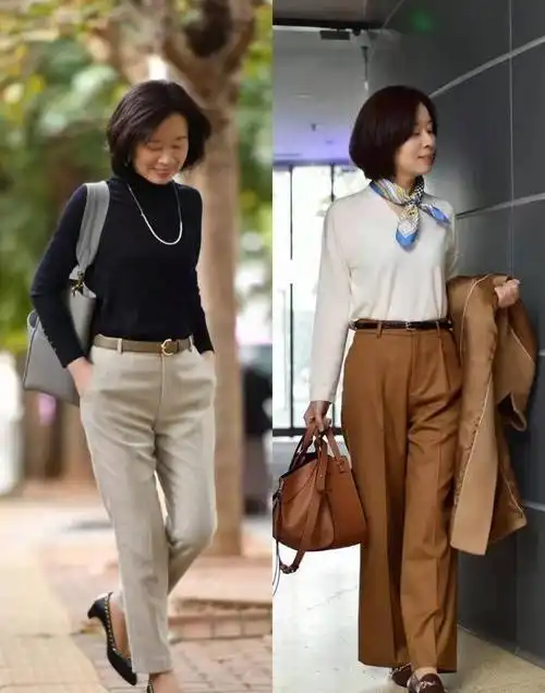 这才是55岁女人该有的高级穿搭!不花俏不俗气,让你优雅变老