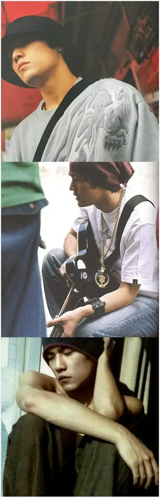 周杰伦 年轻时的写真集