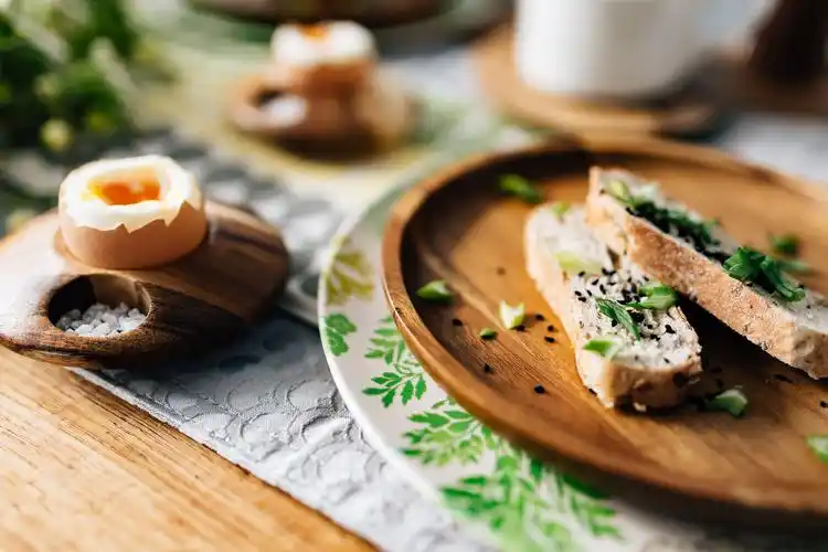 丰盛美味的早餐图片美食美味面包好吃早餐鸡蛋丰盛早餐