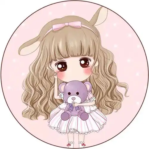 可爱的小薇 壁纸 头像 女生 可爱 q版 人物