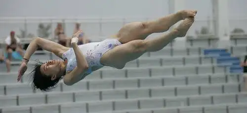 图文-跳水大奖赛美国站第2日 郭晶晶完美表演