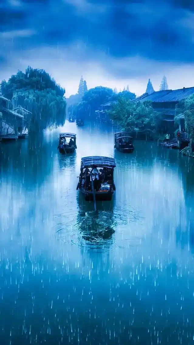 一场烟雨江南,一段唯美邂逅, 那些是黛色霜青的岁月,是美了谁 - 抖音