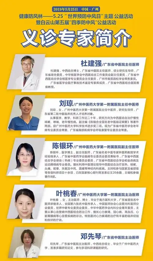 世界预防中风日我国每年中风200万人专家呼吁共筑健康防风林