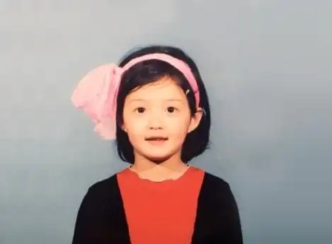 小时候的蒋欣,"华妃娘娘"原来天生丽质.