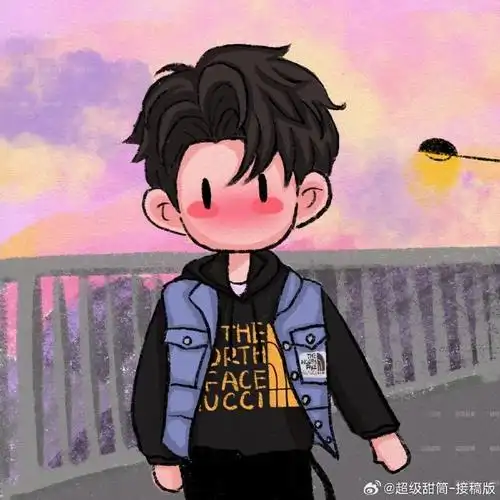 王源##王源客厅狂欢巡演##newmasus##真人转手绘##q版头像