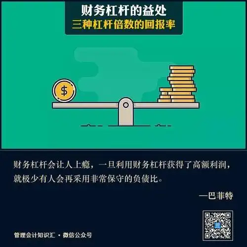 财务杠杆的益处:三种杠杆倍数的投资回报率