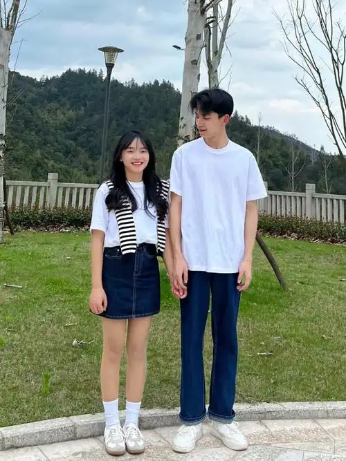 175150身高差情侣简约韩系风绝绝子60