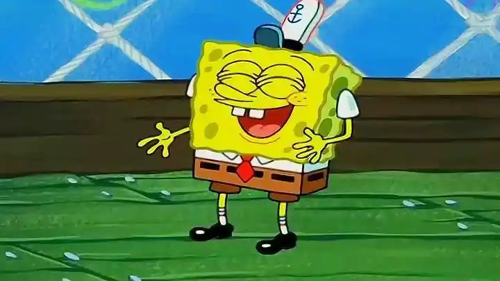 海绵宝宝:海绵宝宝发疯了,走到哪儿笑到哪儿,章鱼哥都自闭了!
