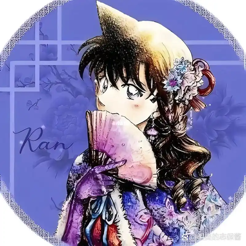 名侦探柯南古风人物九宫格第二弹来啦![心][爱你]