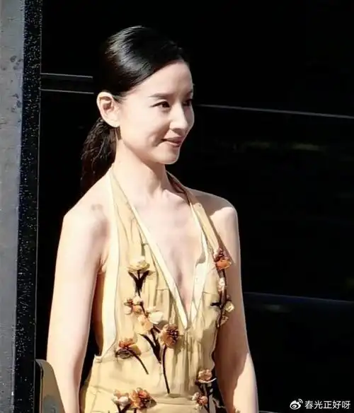 董洁赵今麦参加活动牺牲太多,服装引争议,侧身够狠,后背更狠!