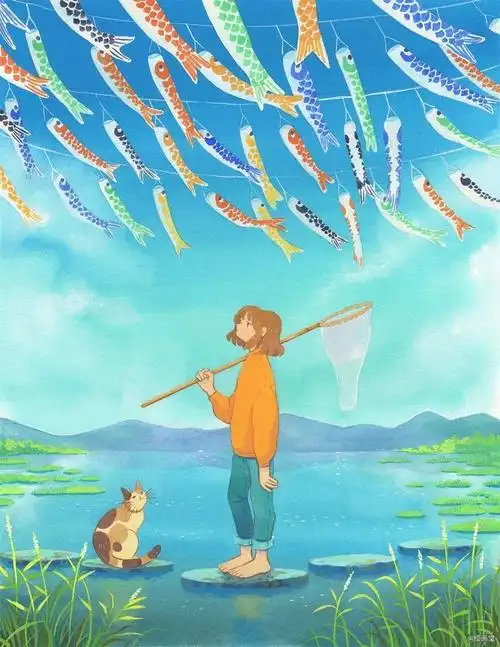 芬兰插画师heikala笔下的神秘少女插画系列每一幅画都能让你身临其境