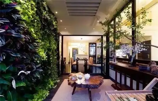 这才叫入户花园,你家大不了算过道